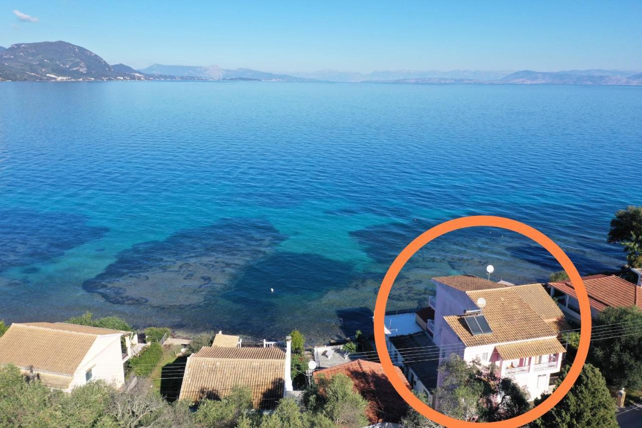 Seafront Villa Ourania Mesongí Exterior photo