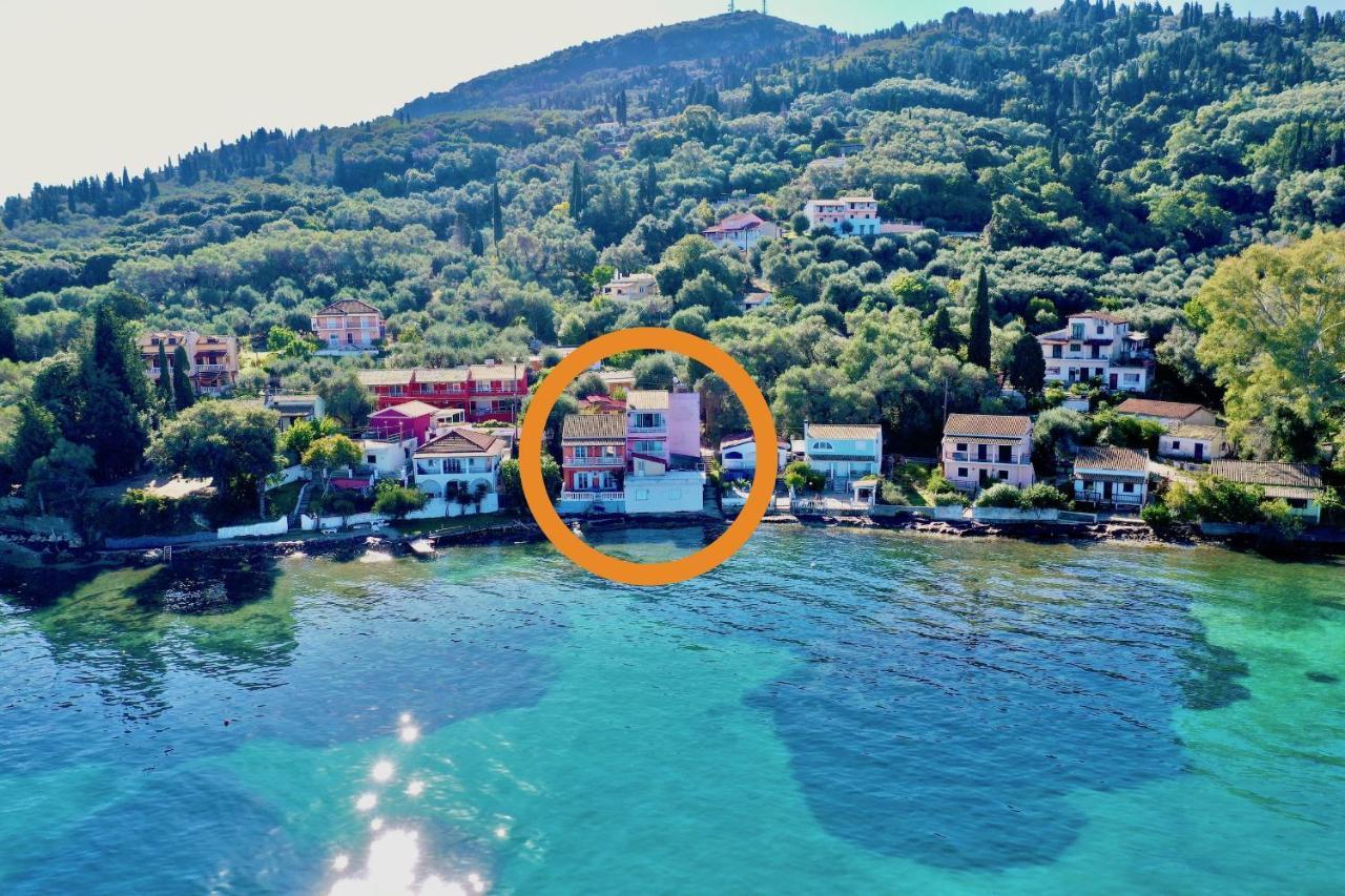 Seafront Villa Ourania Mesongí Exterior photo