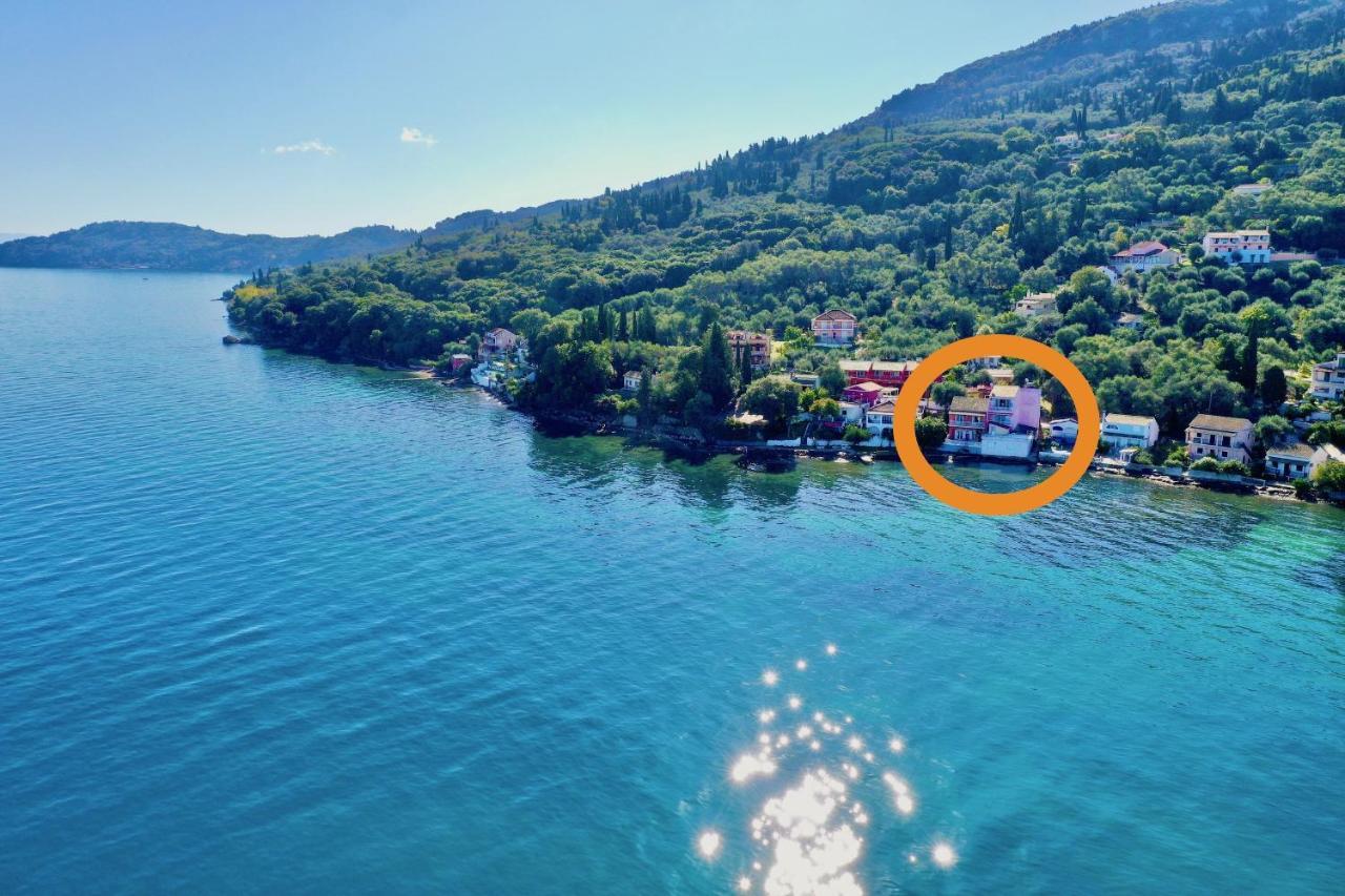 Seafront Villa Ourania Mesongí Exterior photo
